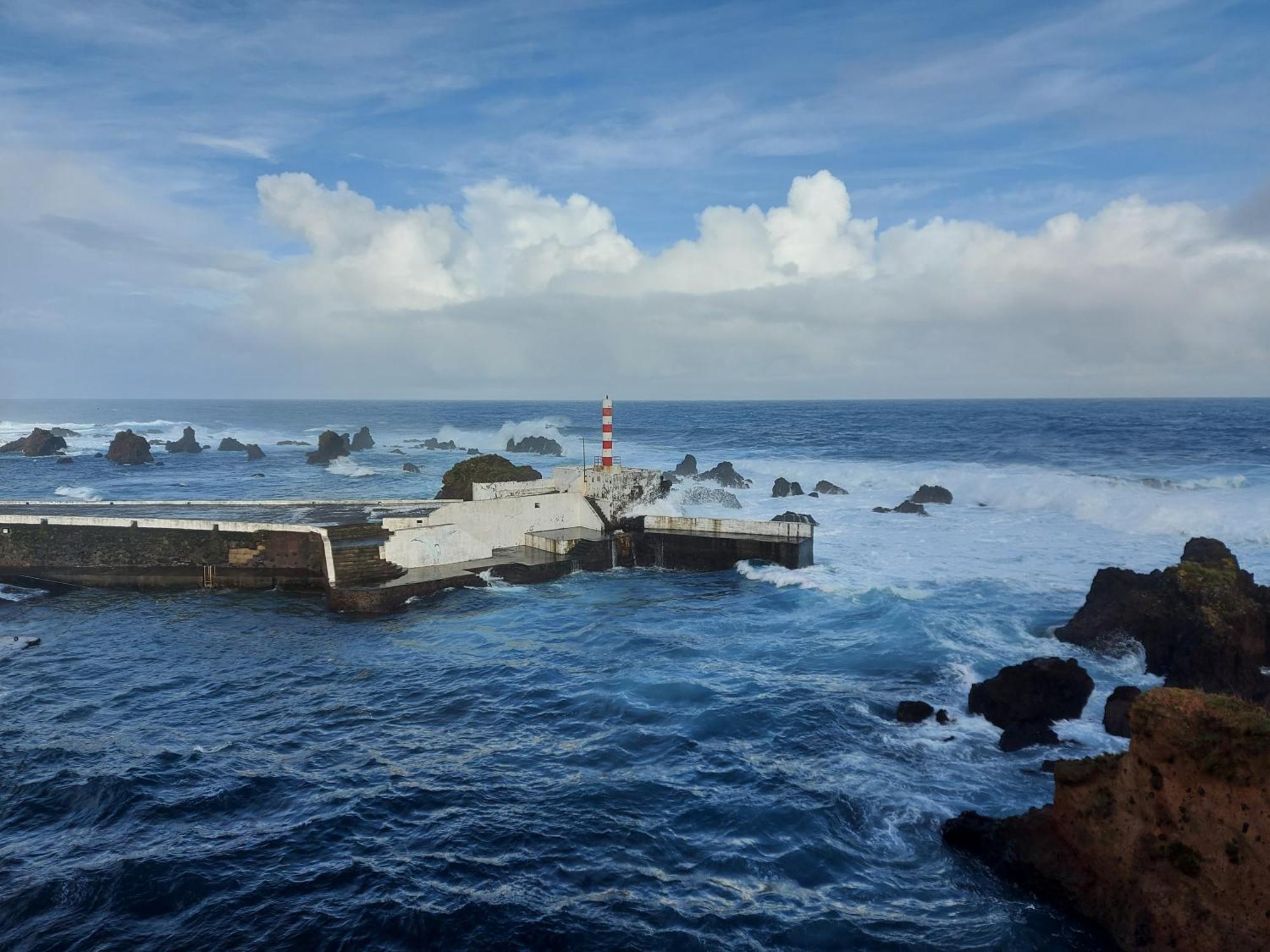 Abrigo Do Farol Lejlighed Santa Cruz das Flores Eksteriør billede